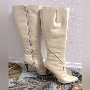 Nine West High Heel Knee Boot Size 8